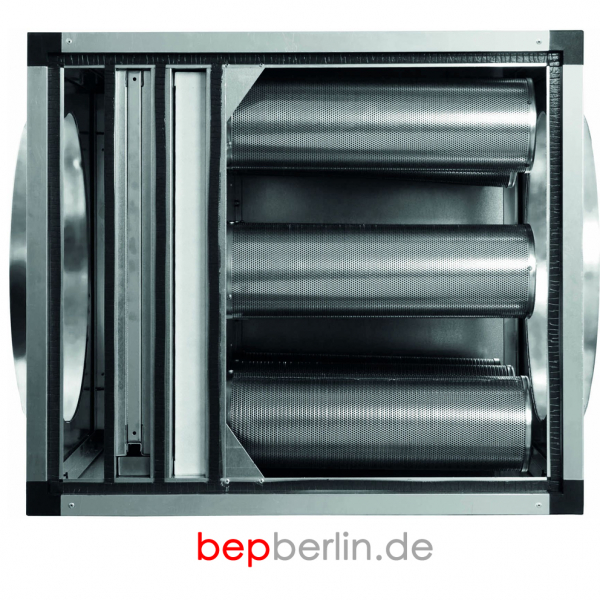 Aktivkohlebox 3.200 m³/h, plus 2 Vorfilterstufen
